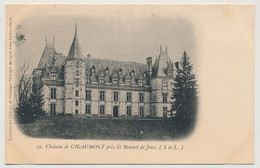 CPA - ST-BONNET-DE-JOUX (Saône Et Loire) - Château De Chaumont - Autres & Non Classés