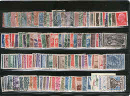 ITALIA (ITALY) Colección De Más 170 Sellos Usados Años 1863-1980 – Valorizada En Catalogo € 60,45 - Lotti E Collezioni