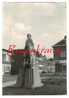 Unieke Oude Foto Antwerpen Edegem Monument Voor De Weerstand Tweede Wereldoorlog WW2 WWII Beeldhouwer R. Schuermans - Antwerpen