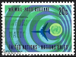 United Nations (New York) 1968 - Mi 202 - YT Pa 13 ( Plane ) Airmail - Poste Aérienne