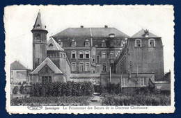 Jamoigne (Chiny). Pensionnat Des Soeurs De La Doctrine Chrétienne. Cachet Ecole Moyenne Ménagère.  1948 - Chiny