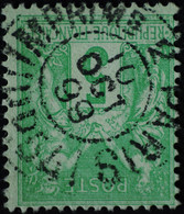 Sage N°106 Type II  Ob  ( CAD) JOURNAUX PARIS ( Bur 54 ) 1899. - 1876-1898 Sage (Type II)