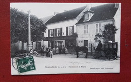 77 - TRILBARDOU - ’’ RESTAURANT D. MARIE ’’ - BEAU ATTELAGE .... - Other Municipalities