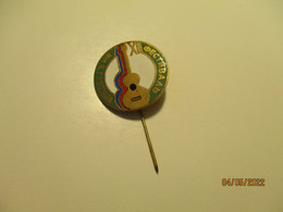 RUSSIA USSR GUITAR FESTIVAL  ENAMEL BADGE PIN , 0 - Musique