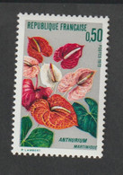 ANNÉE  -  1973  - N° 1738 - L' Anthurium De La Martinique      -  Neuf Sans Charnière - Unused Stamps
