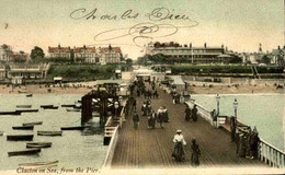 ROYAUME UNI - Carte Postale - Clacton On Sea - From The Pier - L 121025 - Clacton On Sea