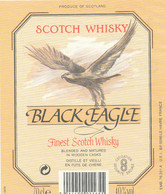654 / ETIQUETTE SCOTCH   WHISKY    BLACK EAGLE - Whisky
