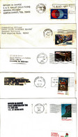 5 Enveloppes Avec Cachets De La Marine Américaine  -  5 Envelopes With US Navy Postmarks - Poststempel