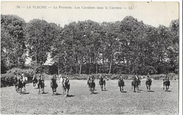 LA FLECHE: Le Prytanée - Les Cavaliers Dans La Carrière - 58 LL - La Fleche