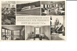 Isny Im Allgäu, Sportsanatorium, Gelaufen 1955 - Isny