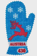 Austria 2021 Merry Christmas And Happy New Year! Mitten Special Stamp - 2021-... Ungebraucht