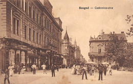HUNGARY - Szeged - Csekonice-utca Cpa 1919 ( ͡◕ . ͡◕) ♣ - Hungary