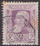 COB 80 Oblit  - 1905 - Cote 30 COB 2022 - 1905 Breiter Bart