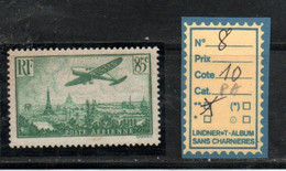 PA - Luxe** - N°8 - 1927-1959 Postfris