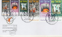 Israel 2005 Extremely Rare, Children's Rights, Designer Photo Proof, Essay+regular FDC 37 - Non Dentelés, épreuves & Variétés