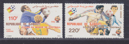 DJIBOUTI AERIENS N°   159 & 160 ** MNH Neufs Sans Charnière, TB (D8159) Coupe Du Monde De Football - 1982 - Djibouti (1977-...)