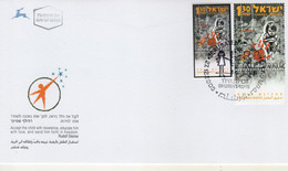 Israel 2005 Extremely Rare, Children's Rights, Happiness, Designer Photo Proof, Essay+regular FDC 40 - Geschnittene, Druckproben Und Abarten