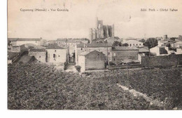 34 - Capestang (Hérault) - Vue Générale - Dos Divisé - Capestang