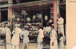 CPA Inde Britannique - Indes - Fruit Stall - Indien