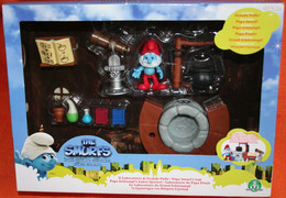 PUFFI IL LABORATORIO DI GRANDE PUFFO -PAPA SMURF'S LAB -PAPA SCHLUMPF'S LABOR - Smurfs