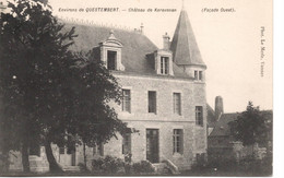 56 - Environs De Questembert - Château De Keravenan (Ouest) - Dos Divisé - Questembert