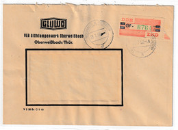 DDR: ZKD-Brief Mit Nr. 27 GF - Oficial