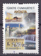 Türkei Marke Von 2014 O/used (A2-22) - Gebraucht