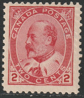 Canada 1903 Sc 90e Mi 78 Yt 79 SG 176 MLH* Type I - Ungebraucht