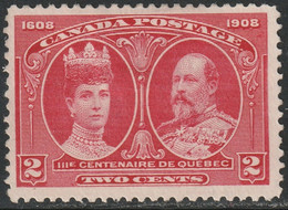 Canada 1908 Sc 98 Mi 86 Yt 87 SG 190 MNG(*) - Neufs