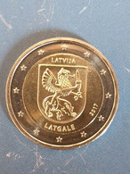 2017 Lettonie 2 Euros Commémorative Latgale - Lettonie