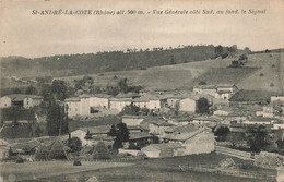 69 - RHÔNE - SAINT-ANDRÉ-LA-COTE - Vue Générale Côté Sud, Au Fond Le Signal - état Voir Scans Recto Et Verso - 10428 - Saint-André-la-Côte