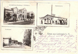 LÜDERSDORF Mecklenburg B Schönberg Hartsteinwerk Kolonialwarenladen Gelaufen Als Feldpost 14.10.1915 TOP-Erhaltung - Grevesmuehlen