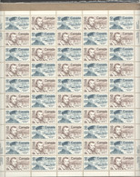 1977  Fleming, Bernier  Sc 738-9   Full Sheet Of 50 MNH In Unoponed Package - Feuilles Complètes Et Multiples