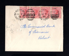 S84-AUSTRALIA-VICTORIA-OLD COVER VICTORIA To HOBART (tasmania).1904.BRITISH Colonies.Enveloppe - Brieven En Documenten