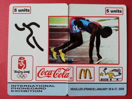 SIT 2008 Houilles JO Coca Cola Mc Donald Course 100 Exemplaires Willcom Jeux Olympiques Neuve ((BB0621 - Jeux Olympiques