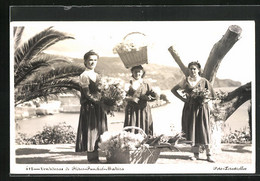 AK Vendedeiras De Flores-Funchal-Madeira, Portugiesische Frauen - Unclassified