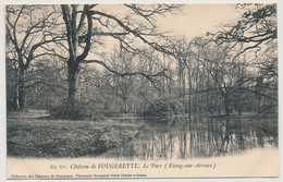 CPA - ETANG-SUR-ARROUX (Saône Et Loire) - Château De Fougerette - Le Parc - Autres & Non Classés