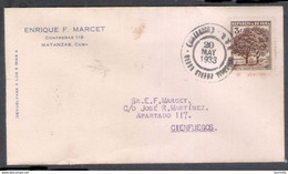 575   FDC - May 20, 1933 - Fruits - Mango Trees - Cb - 5,75 - Unclassified