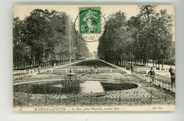 CPA: 78 - MAISONS-LAFFITTE - LE PARC, PLACE WAGRAM, AVENUE ÉGLÉ - Maisons-Laffitte