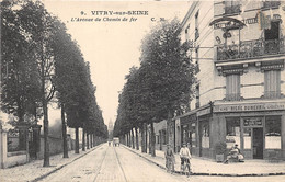 94-VITRY-SUR-SEINE- L'AVENUE DU CHEMIN DE FER - Vitry Sur Seine
