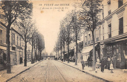 94-VITRY-SUR-SEINE- L'AVENUE DU CHEMIN DE FER - Vitry Sur Seine