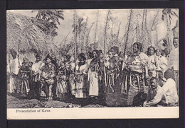 1 P. Rot Bild Ganzsache "Presentation Of Kava" - Ungebraucht - Tonga (...-1970)
