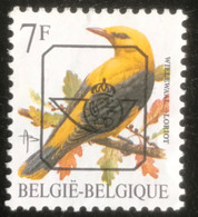 België - Belgique - C9/1 - MH - 1992 - Michel 2528 - Voorafgetempeld - Wielewaal - Typos 1986-96 (Oiseaux)
