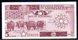 659-Somalie 5 Shillings 1987 D017 - Somalia