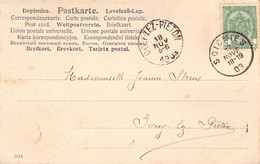 Belgique - CPA Amoureux Des Montagnes De Soignies à Gouy Lez Piéton En 1903 - Other & Unclassified