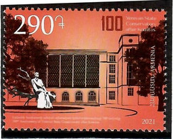 Armenia 2021 . Yerevan State Conservatory. 1v: 290 - Armenia