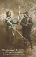 Jeanne D' Arc à L' épée Guerre 1914 Vision  Patriotisme - Esgrima
