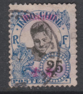 Mong-Tzeu N° 41 O Timbres D'Inchochine Surchargés : 25 C. Bleu Oblitération Légère Sinon TB - Gebraucht