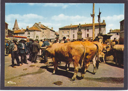 48  CHATEAUNEUF De RANDON  Jour De Foire  Vers 1960/70  2 Scans - Chateauneuf De Randon