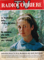 RADIOCORRIERE TV 1 1966 Gigliola Cinquetti Laura Efrikian Professor Cutolo Gianni Morandi - Televisie